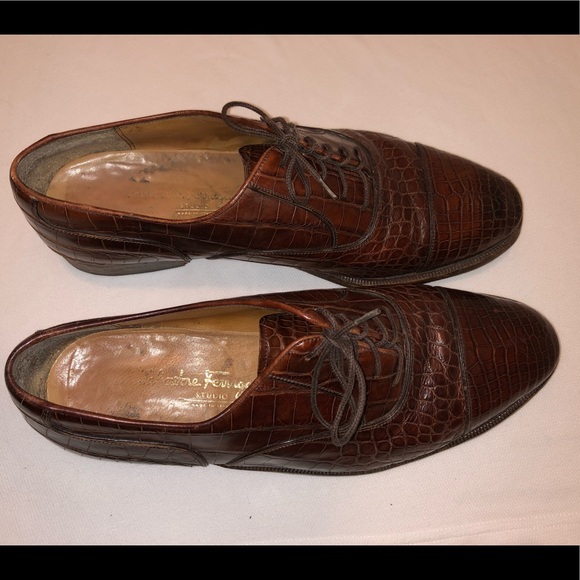 Salvatore Ferragamo Studio Alligator Men’s 11EE main image 6